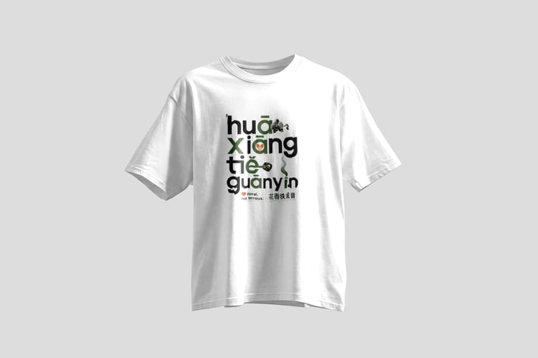 Tee — Floral Tie Guan Yin