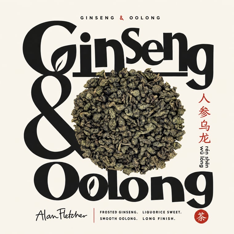 The design — Ginseng Oolong