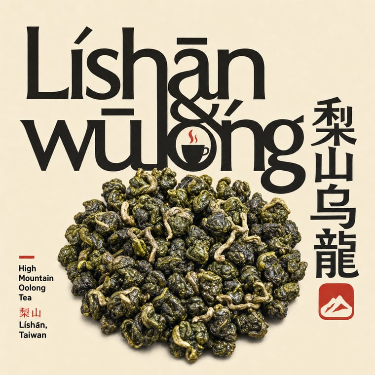 The design — Líshān Oolong