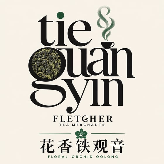 Floral Tie Guan Yin