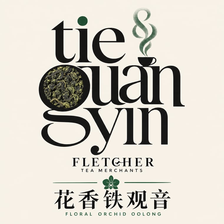 The design — Floral Tie Guan Yin