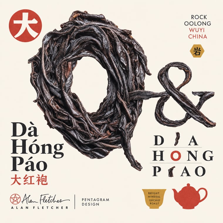The design — Dà Hóng Páo