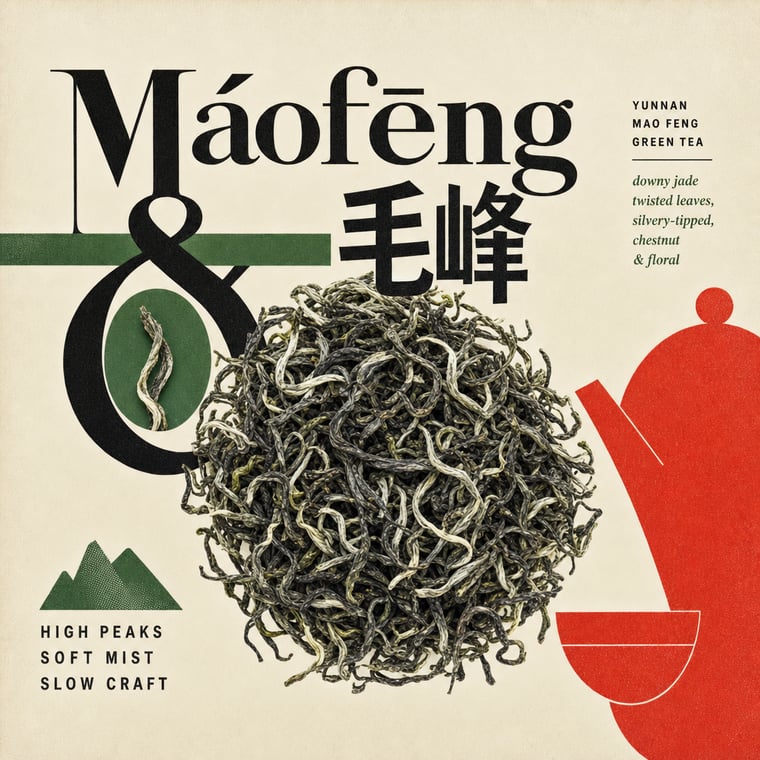 The design — Yunnan Mao Feng Green Tea